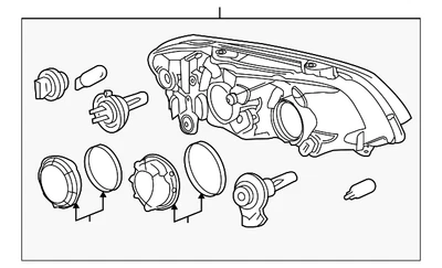 Faro lateral del conductor GM 92224812 genuino Foto 1 de 4