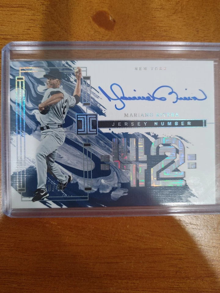 2024 Impecable - Números Impecables Firmas Mariano Rivera #INS-MR 20/42 Foto 1 de 1