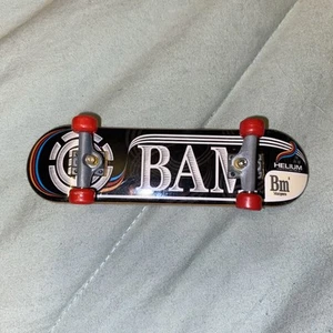 Bam Margera Element Tech Deck Skateboard 96mm Fingerboard Vintage - Picture 1 of 3