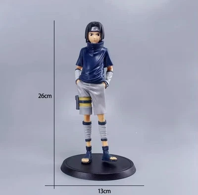 Sasuke Uchiha 26 cm – Action Figure Anime Naruto Shippuden – Modello da Collezio - Immagine 1 di 2