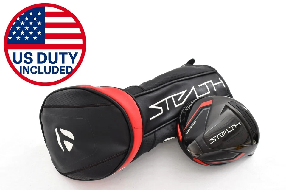 TayerMade Stealth 1W 10,5° Driver RH Men Golf Club Head Only 460cc w/ Headcover - Photo 1/4