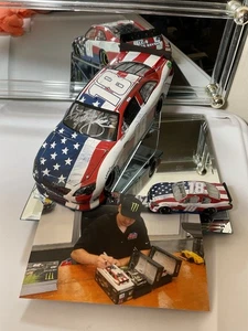 Kyle Busch #18 M&Ms R.W.& B. 9/11 Tribute Signed 1/24&1/64 - Picture 1 of 4