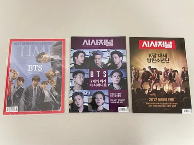 BTS Magazine Set – TIME Next Generation Leaders + Sisa Journal Special Issues - Image 1 of 4