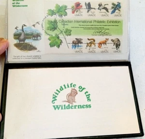 Fleetwood Wildlife of The Wilderness 9 FDC 1978 Capax Sta. Toronto Canada FINE - Picture 1 of 6