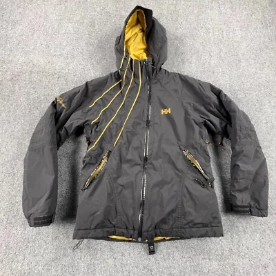 Helly Hansen Ski Jacket Womens Small Black Full Zip Pockets Insulated Vented - Image 1 of 4