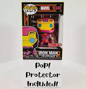 Funko Pop! Marvel 649 Iron Man Blacklight Target exclusivo - Imagen 1 de 10