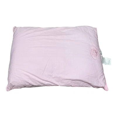 Almohada estándar reversible para cama a rayas rosa claro Laura Ashley Home 28x19,5 RARA Foto 1 de 4