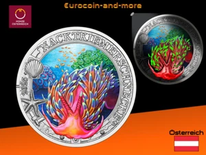 3 Euro Österreich 2025 Nacktkiemerschnecke - Leuchtende Meereswelten - Bild 1 von 1