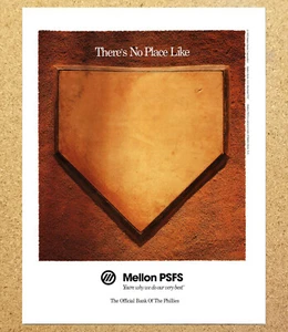 Mellon PSFS Bank of the Philadephia Phillies MLB- Magazine Print Ads Poster 1993 - Picture 1 of 3