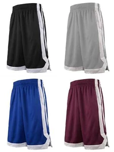 TopTie 2-Tone Basketball Shorts For Men with Pockets, Pocket Training Shorts - Picture 1 of 9