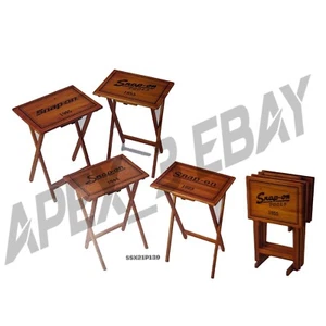 Snap-on SSX21P139 Set of 4 TV Tray Tables & Stand | garage | man cave | workshop - Picture 1 of 2