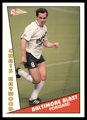 1991-92 Pacific - Chris Haywood #69 - Baltimore Blast MSL MISL Indoor Soccer - Image 1 of 2