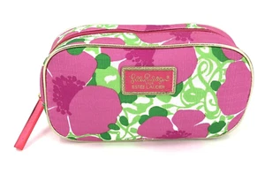 Lilly Pulitzer Travel Bag Cosmetic Makeup Pouch Vacation Case Estee Lauder  - Picture 1 of 8