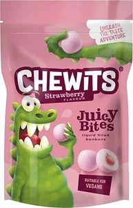 Chewits Juicy Bites - Strawberry Flavour - 1x115g Treat Bag UK STOCK - Picture 1 of 2