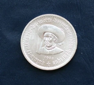 1960 BU Portugal 10 Silver Escudos Priced Right - Picture 1 of 2