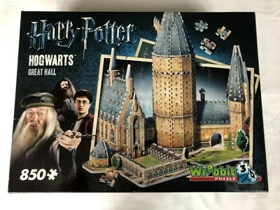 Quebra-cabeças 3D do Castelo de Hogwarts de Harry Potter - O Grande Salão - Imagem 1 de 4