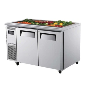 Turbo Air Salad Buffet Table 2 Door Refrigerator W1500 D700 H850mm: KSR15-2(HC) - Picture 1 of 6
