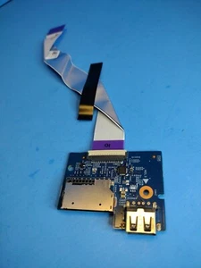 Dell Latitude 3560 3570 Laptop SD Card / USB 2.0 Port Adapter Board Ribbon Cable - Picture 1 of 1