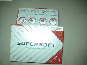 1 dozen BRAND NEW 2025 Callaway SuperSoft  White golf balls  Canada - Picture 1 of 2