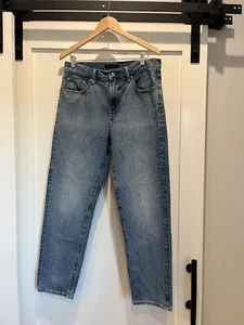 Uniqlo Jeans - Men’s 33 Regular Tapered High Rise - 100% Cotton - Picture 1 of 6