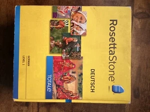 Rosetta Stone Deutsch/German Level 1 Preowned - Picture 1 of 11