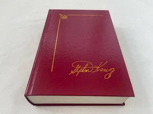 NEEDFUL THINGS Stephen King Library Collection 1991 HC Red Leather 1ST Edition - Picture 1 of 7