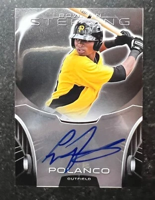 Bowman Sterling Prospect 2013 autógrafo Gregory Polanco Foto 1 de 2