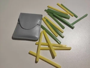 Vintage Soviet Counting sticks Children's educational game USSR - Picture 1 of 6