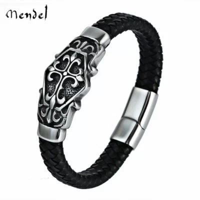 Brazalete brazalete brazalete cruzado escudo masónico caballeros templarios Mendel para hombre Foto 1 de 4