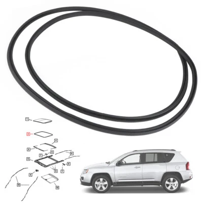 Sello de vidrio techo corredizo 5183172AC para Dodge Journey Jeep Patriot 2007-2018 Stock en EE. UU. Foto 1 de 4