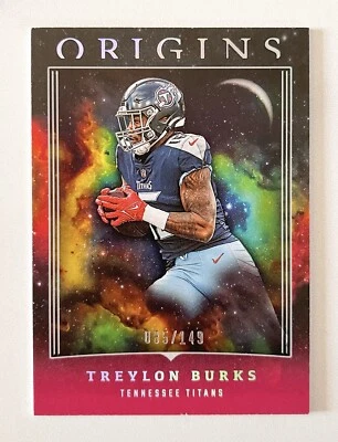Treylon Burks 2023 Panini Origins #96 Red #'d /149 - Image 1 of 2
