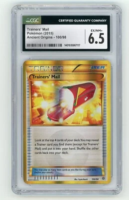 Trainers' Mail Pokemon (2015) Ancient Origins #100/98 CGC 6.5 EX/NM+ - Image 1 of 2