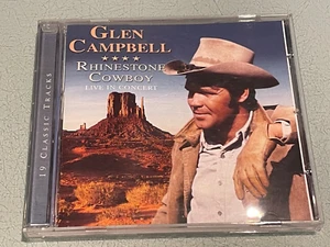 Glen Campbell - Rhinestone Cowboy - CD Album - 2004 Delta Music - 19 Tracks - Picture 1 of 3