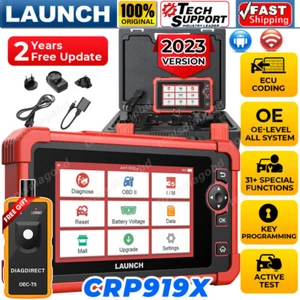 LAUNCH CRP919X OBD2 Scanner Bidirectional Auto Diagnostic Tool K-ey Programming - Picture 1 of 14