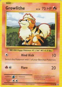 Growlithe 17/108 Pokemon XY Evolutions - Picture 1 of 2