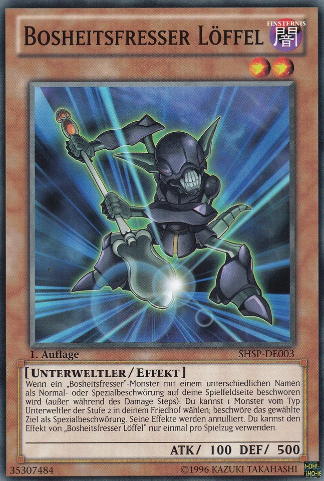 Yugioh SHSP-DE003 Bosheitsfresser Löffel (Common) - Bild 1 von 1