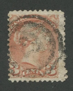CANADA #37 USED SMALL QUEEN 2-RING NUMERAL CANCEL "12" (.02) - Picture 1 of 1