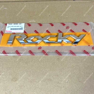 DAIHATSU ROCKY OEM Front Fender Side Emblem Badge Genuine NEW 1pc - Image 1 of 4