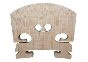 NEW 1/8 size uncut violin bridge blank made of selected maple woods free postage - Imagen 1 de 3