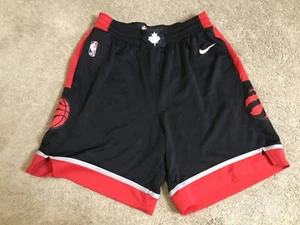 Authentic Nike Toronto Raptors Basketball Shorts Sz 42 XL rare city - Picture 1 of 7