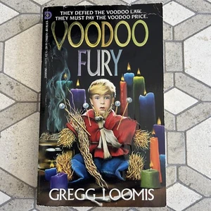 Voodoo Fury by Greg Loomis Paper Back From Hell 1990s Horror - Picture 1 of 5