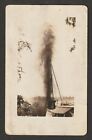 Vintage Photo Oil Well Spout 1919 Moulder Pool Johnny Phillips Lease