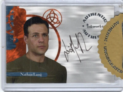 Charmed Power of Three Inkworks Autograph Auto A18 Louis Mandylor as Nathan Lang - Image 1 of 2