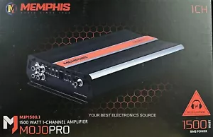 NUEVO Amplificador de Audio para Coche Memphis MJP1500.1 Monoblock Serie MOJO - Imagen 1 de 1