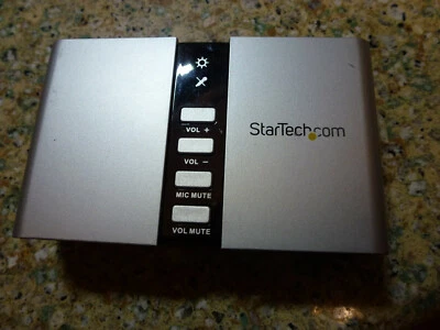 StarTech.com ICUSBAUDIO7D 7.1 USB Audio Adapter External Sound Card - Image 1 of 4