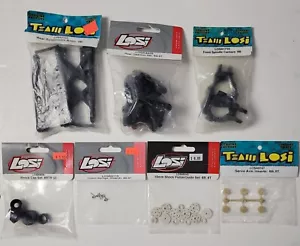 Team Losi 8ight / 8B / 8T ~ Parts Lot ~ 7 Items ~ Shock Parts, Gearbox, Arms - Picture 1 of 8