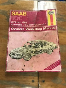 SAAB 900 Haynes Manual 1979-1985 Repair Book Manual Turbo 8v 16v - Picture 1 of 4