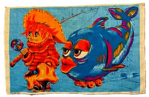 NWOT Vtg. Irish Cabin Linens NOT A COD Tea Towel Wall Art Ginger Love - Picture 1 of 8