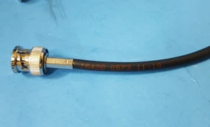 Conjunto de cable coaxial BNC a BNC, BU-5050-B-12-0, Muller eléctrico, RG-58C, 12" - Imagen 1 de 3