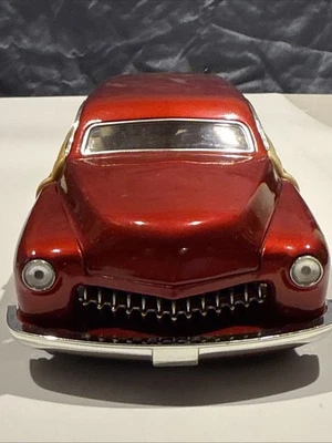 CUSTOM MERC WOODIE 1:18 Scale Diecast Model w/ SURFBOARD (((MINT))) Hot Wheels - Image 1 of 4